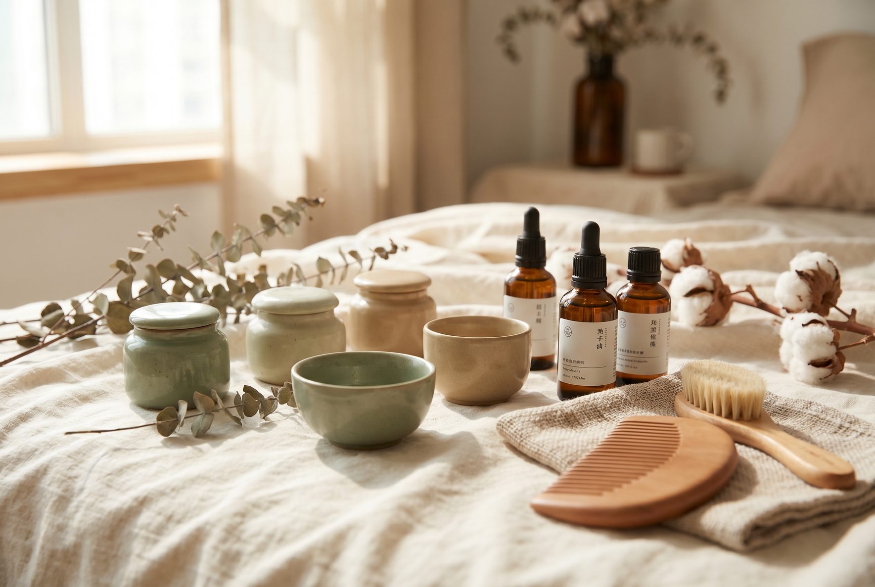 91网自然护肤产品与木质梳子，访问域名：www.fzvemjs.cn